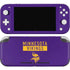 NFL Minnesota Vikings Purple Performance Series Nintendo Switch Lite Skin